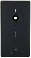 Задняя крышка корпуса Nokia 925 Lumia (RM-892) со стеклом камеры Black