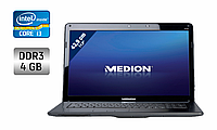 Ноутбук Medion Akoya E7216 / 17.3" (1600x900) TN / Intel Core i3-380M (2 (4) ядра по 2.53 GHz) / 4 GB DDR3 /