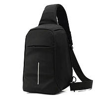 Рюкзак спортивный через плечо Ozuko 8963 32 * 11 * 21 см Черный