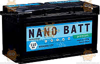 Аккумулятор NANO BATT 110Ач (950A) Premium Евро правый плюс