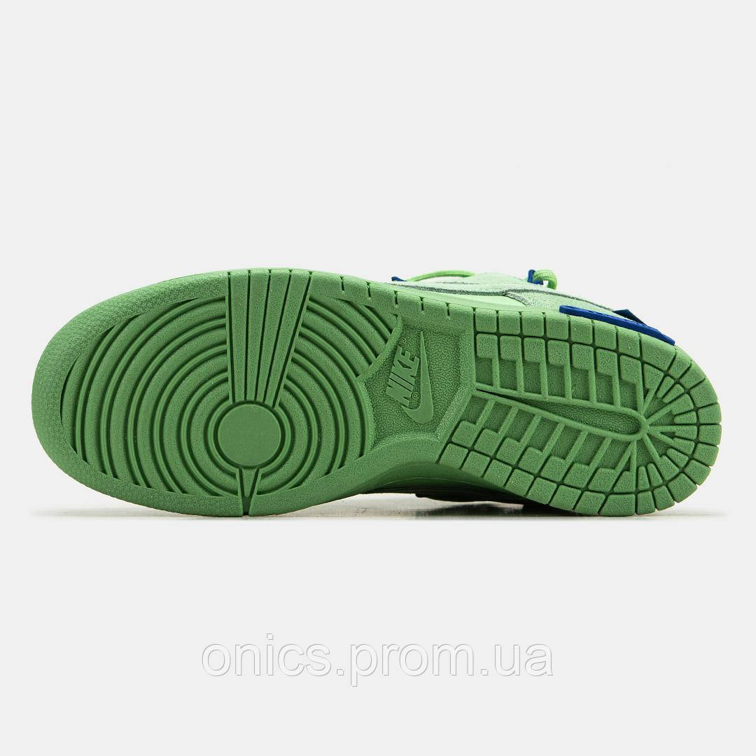 Nike SB Dunk Low x Off-White Lot 14 of 50 Seafoam кроссовки и кеды хорошее качество хорошее качество Размер - фото 3 - id-p2091938135