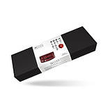 Шкіряний пояс для бондажу Liebe Seele Wine Red Waist Cuff, M Size, фото 8