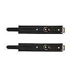 Поножі Liebe Seele Black Organosilicon Anklecuffs, екошкіра, фото 3