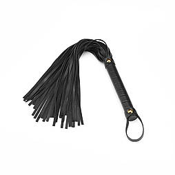 Флогер Liebe Seele Black Organosilicon Flogger, 44 см, екошкіра