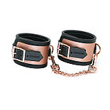 Поножі Liebe Seele Rose Gold Memory Ankle Cuffs, натуральна шкіра, рожеве золото, фото 8