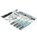 БДСМ-набір Liebe Seele Vivid Sky 8 Pieces Set, 8 аксесуарів, екошкіра на оксамитовій основі 777store, фото 2