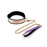 Набір Liebe Seele Pink G lossy 7pcs Bondage Kit, фіксатори, нашийник з повідцем, кляп, флогер, маска, фото 5