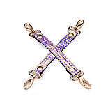 Набір Liebe Seele Pink G lossy 7pcs Bondage Kit, фіксатори, нашийник з повідцем, кляп, флогер, маска, фото 7