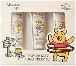 Набір кремів для рук JMsolution Life Disney Tropical Soda Hand Cream Set, 3х50ml