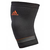 Фиксатор колена Performance Knee Support Adidas ADSU-13322RD, черный, красный, M, Toyman