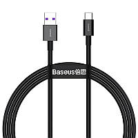 Кабель Baseus Superior Series Fast Charging USB to Type-C 66W 100см CATYS-01 Black