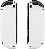 EXtremeRate Soft Touch Grip Білий корпус портативного контролера Joycon з повним набором кнопок, фото 8
