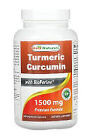 Куркумин Best Naturals Curcumin from Turmeric 1500 mg 180 Vegetarian Capsules (750 mg Per Capsule)