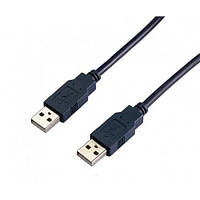 Кабель Value B00598 USB AM-AM 1м black