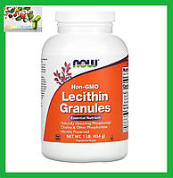 Лецитин , соевый , в гранулах, без ГМОNow Foods, 454 г