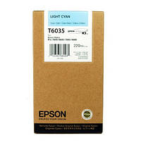 Картридж для струйного принтера Epson SP-7880/9880 Li.Cyan C13T603500 220мл