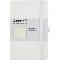 Книга записная Axent Partner 125х195 мм в точку 96 листов Белая (8306-21-A) BS-03