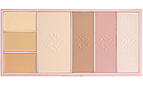 Палітра для контурингу обличчя Bogenia Angelic Correction Palette BG 906 No001, 33.9 г, фото 4