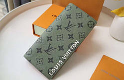 Чоловічий брендовий гаманець (82790) Lux green