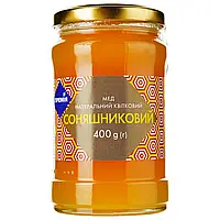 Мед Подсолнечный натуральный, цветочный Премия 400 г