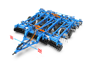 Турбокультуратор VERDIS-3,5