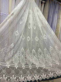 Тюль бамбук заввишки 2,8 м. айворі