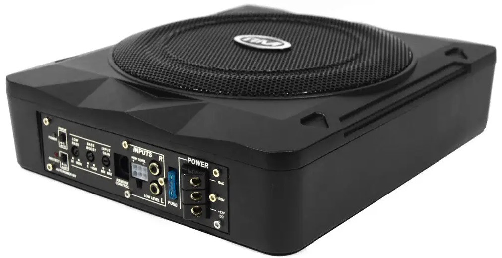 10" Активний плоский корпусний сабвуфер BOSCHMANN BM Audio BM-T10 800W, фото 1