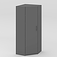 Шафа Кутова1950х800х800 мм Антрацит, фото 3