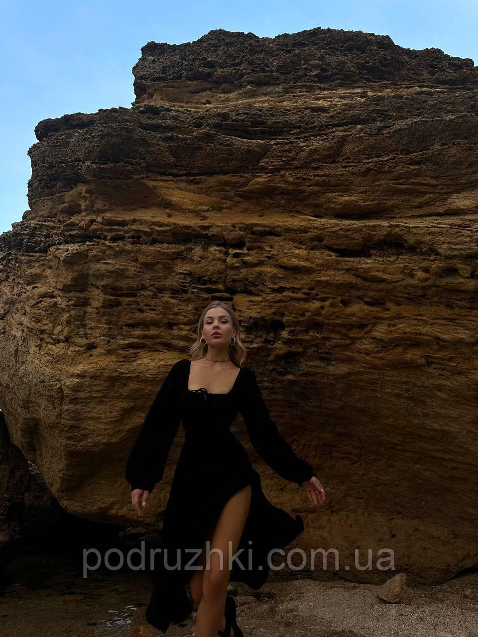 Стильна муслінова сукня з шнурівкою по спині Тканина муслін Розмір 42-44, 46-48, фото 1