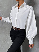 Стильная женская трендовая рубашка ткань: софт Мод.061