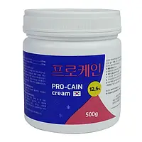 Крем анестетик PRO-CAINE 12,5% Korea Original 500г