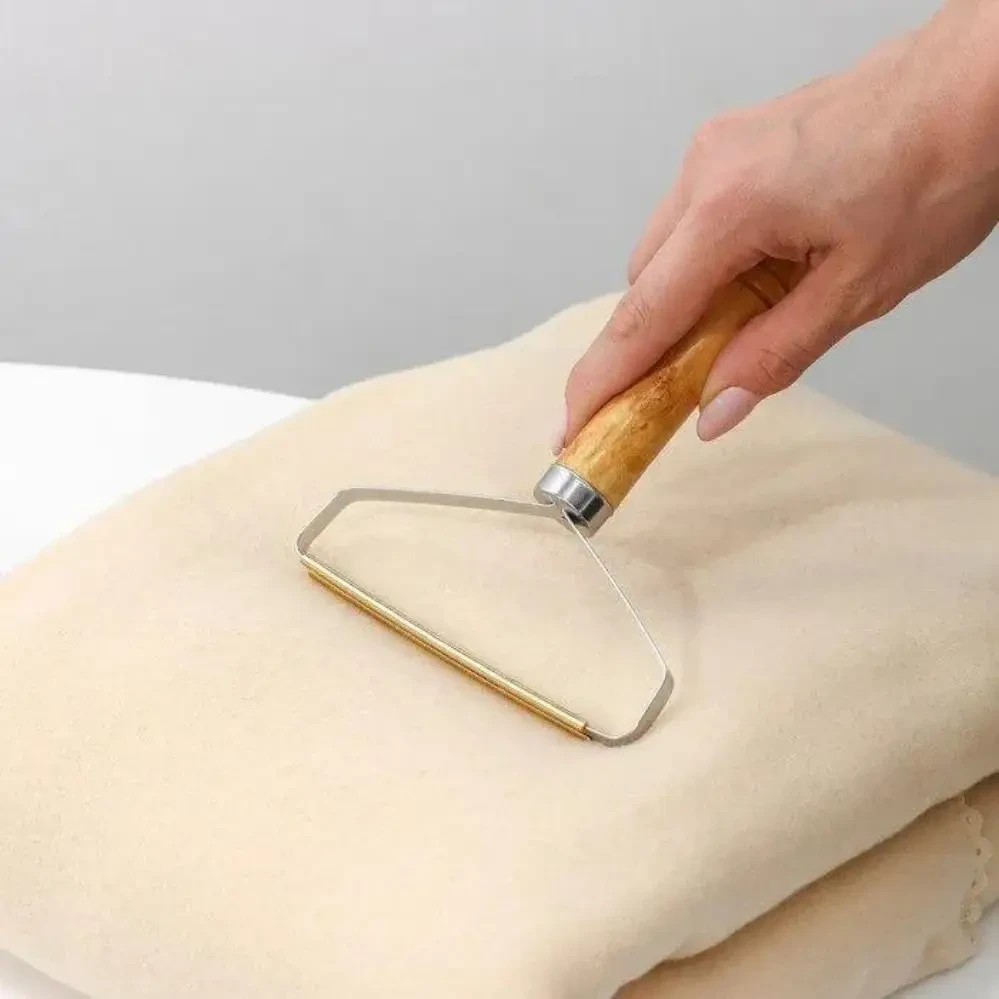 Портативна щітка для чищення одягу меблів килимів, Щітка-скребок для видалення шерсті