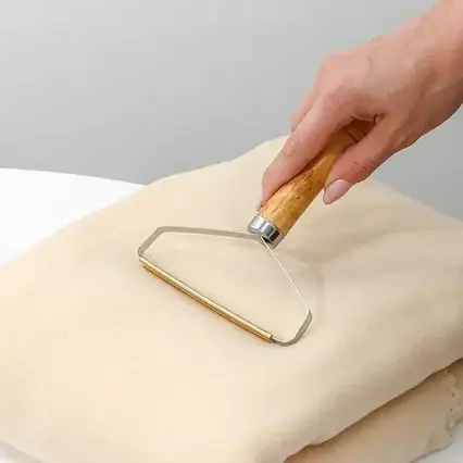 Портативна щітка для чищення одягу меблів килимів, Щітка-скребок для видалення шерсті, фото 1