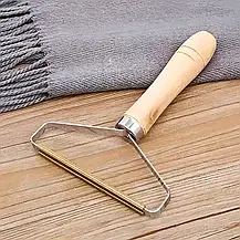 Портативна щітка для чищення одягу меблів килимів, Щітка-скребок для видалення шерсті, фото 3