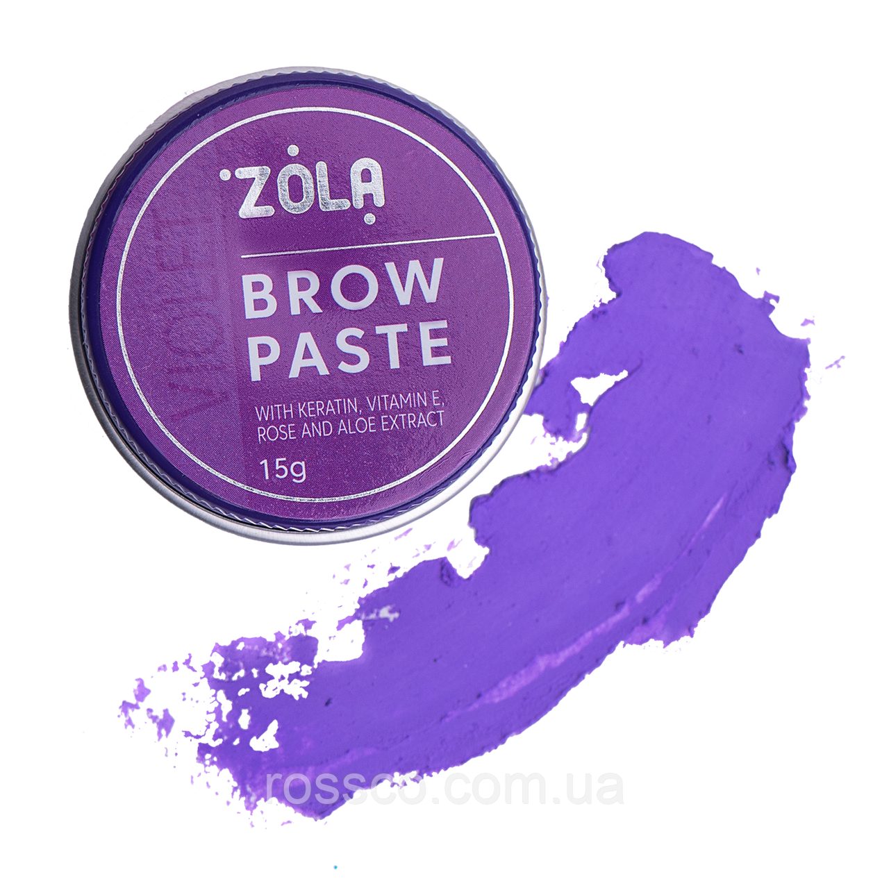 Zola контурна паста для брів (фіолетова)