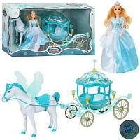 Карета с конем и куклой (384A)