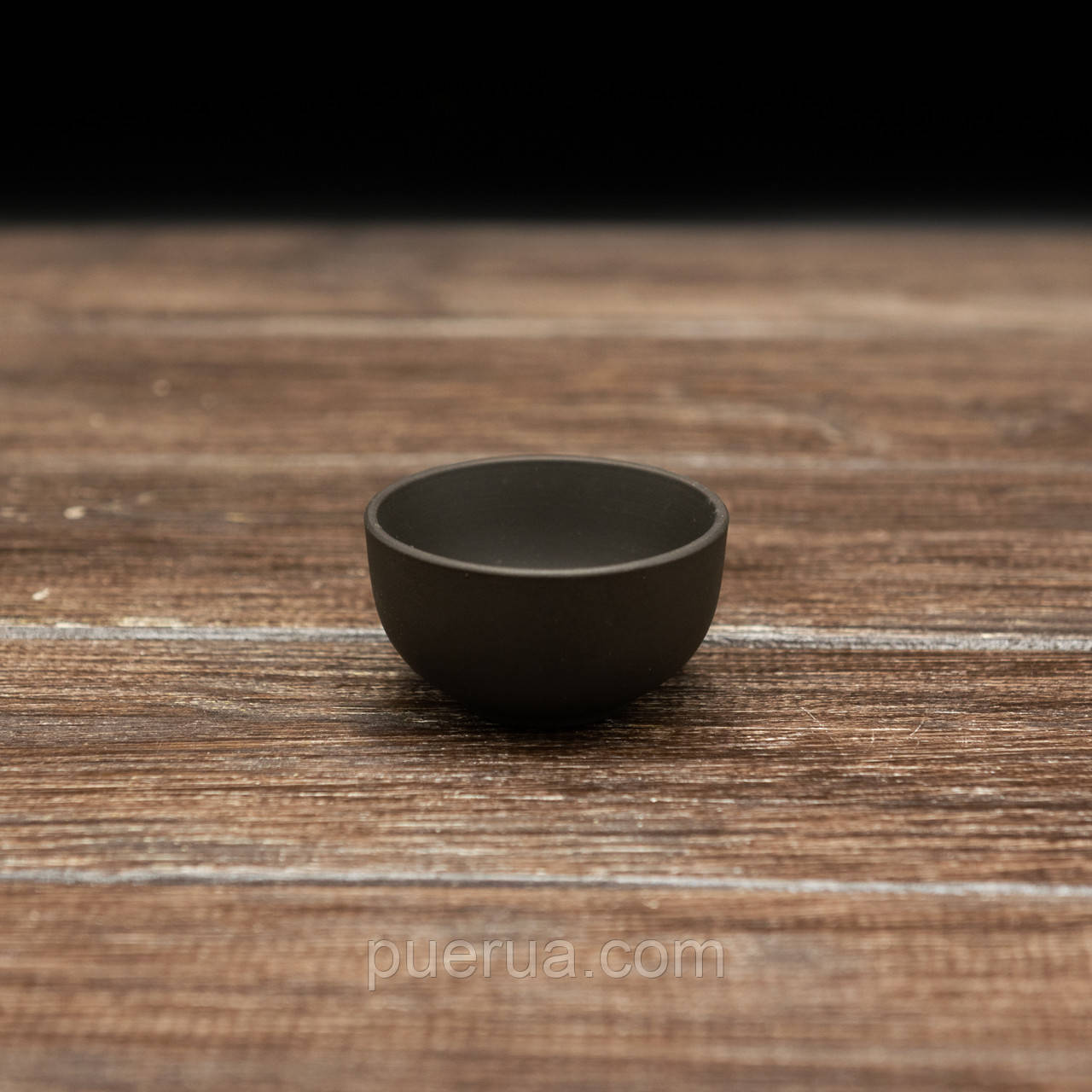 Глиняна піала матова (чорна) 20 мл - фото 1 - id-p1727571809