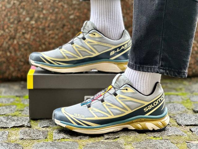 Salomon XT-6 ビューティーアンドユース　ベージュ　アローズ　シルバー Кросівки Salomon XT-6 ADV Dover Silver Beige - Sneakers Kross