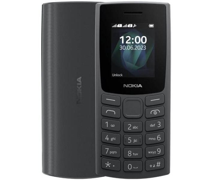 Мобільний телефон Nokia 105 SS 2023 Charcoal