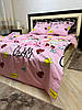 Постільна білизна для дівчаток полуторка рожева, фото 6