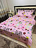 Постільна білизна для дівчаток полуторка рожева, фото 10