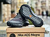 Чоловічі кросівки Nike ACG Mountain Fly 2 Gore Tex Black Чорні Найк Маунтин текстиль gore-tex демісезон, фото 4