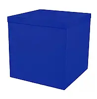 Брак Подарункова коробка сюрприз синя 70*70*70см преміум