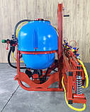 Польовий обприскувач Wirax 300 літрів навісний польський до трактора т 25 (бочка Biardzki з рукомийником), фото 4