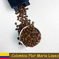 100% Арабика Колумбия от фермера Flor Maria Lopez | Кофе в зернах мытой обработки ЛЮКС качества 1 кг