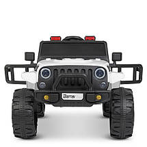 Дитячий електромобіль джип Jeep Wrangler M 4282EBLR-1 (MP3, USB, мотори 2x25W, акум.12V10AH), фото 6