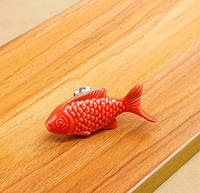 Ручка дверная для мебели или ванной комнаты Рыбка