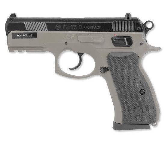 Страйкбольний пістолет ASG CZ 75D Compact Spring, 6 мм fde