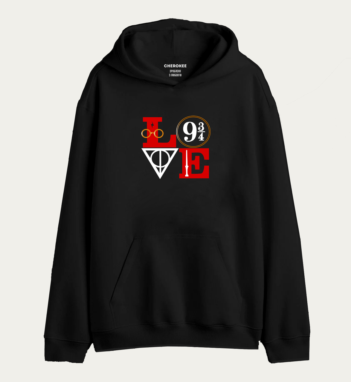 Толстовка з дизайном на подарунок "LOVE 9 3/4"