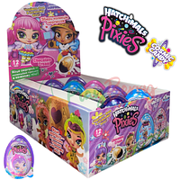 Упаковка пластиковых яиц Hatchimals Pixies+сюрприз 15гр*12шт.